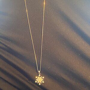 Snow Flake Necklace-
